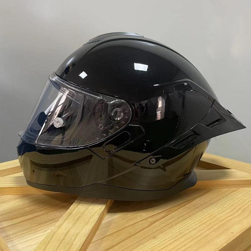 Aangepaste ABS-veiligheidsmotorhelm Integraalhelm met grote staart